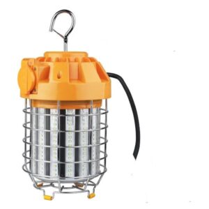 60W LED Temporary Work Light - Industrial LED Corn Light - 6900 Lumens - Hook Mount - Linkable - UL